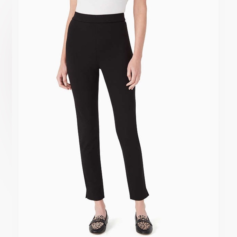 Kate Spade Ponte Pants, XS Classic Black Women's Pants